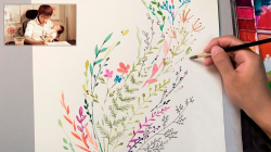 LVL4] Hand Painted Watercolor Clipart - YouTube