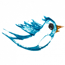 Artsy Twitter Bird Icon, PNG ClipArt Image | IconBug.com