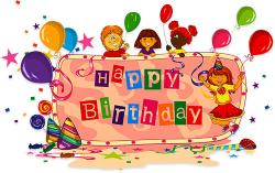 Free Birthday Clipart - Animations
