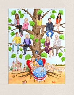 33 best Custom Family Tree Art gift images on Pinterest | Family ...