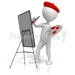 Artist Painting - Home and Lifestyle - Great Clipart for ...