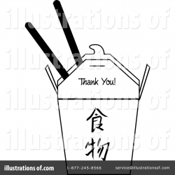 Chinese Food Clipart #218341 - Illustration by Pams Clipart