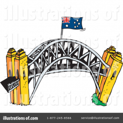 Bridge Clipart #65606 - Illustration by Dennis Holmes Designs