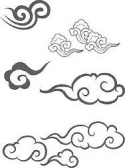 japanese clouds - Cerca con Google I like the bottom left one ...