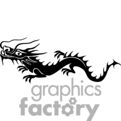 Asian Dragon Silhouette at GetDrawings.com | Free for personal use ...
