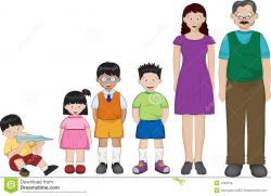 Asian clipart family member - Pencil and in color asian clipart ...