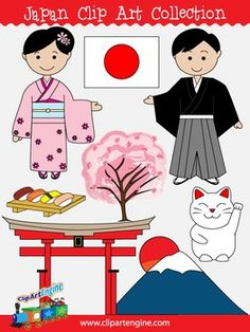 Torii - Shinto shrine gate. Free Japanese clip art. | Asian Cards ...