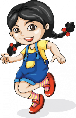 Happy Asian Girl Dancing | Clipart | The Arts | Image | PBS ...