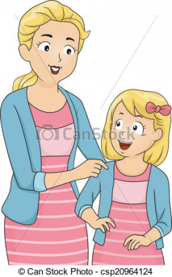 Mother And Daughter Clipart Group (34+)