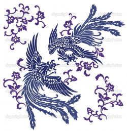 chinese phoenix line drawing - Google Search | TATTOOS | Pinterest ...