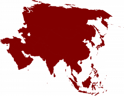 Clipart - Asian continent