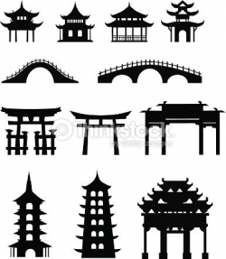Vector Art : Chinese traditional buildings | home - terrace ...