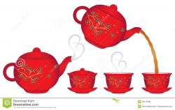 Teapots And Teacups Drawings Clipart - Free Clip Art Images ...