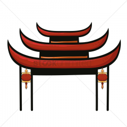 Chinese Pagoda Silhouette at GetDrawings.com | Free for personal use ...