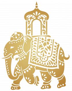 Decorative Indian Elephant Transparent Clip Art Image | Gallery ...