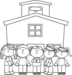Black And White Preschool Clipart | Library pass | Pinterest | Clip ...