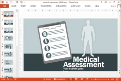 Animated Medical Assessment PowerPoint Template