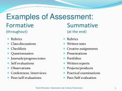 Formative Assessment In English Class - Lessons - Tes Teach