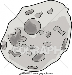 Vector Clipart - Asteroid. Vector Illustration gg92201727 ...