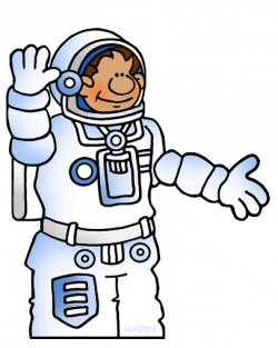Outer Space Clip Art by Phillip Martin, Astronaut