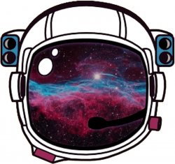 astronaut helmet clipart outer space galaxy astronaut helmet ...
