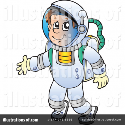 Astronaut Clipart #1050776 - Illustration by visekart