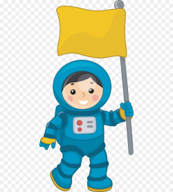 Astronaut Space suit Clip art - Cartoon child flag png download ...