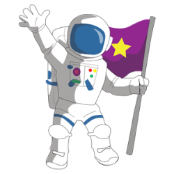 Cartoon Astronaut clipart, cliparts of Cartoon Astronaut ...