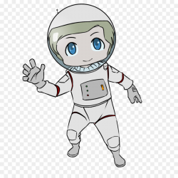 Paper Astronaut Cartoon Clip art - Astronaut Girl Cliparts png ...