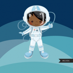 Astronaut Clipart. Little Boy Graphics, space, rocket ...