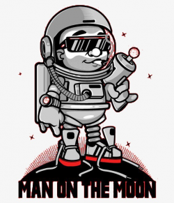 Astronaut, Us Man, American Comics, Graffiti PNG Image and Clipart ...