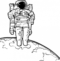 Space Walk Clip Art at Clker.com - vector clip art online, royalty ...