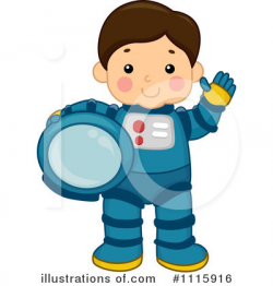 Astronaut Clipart #1115916 - Illustration by BNP Design Studio