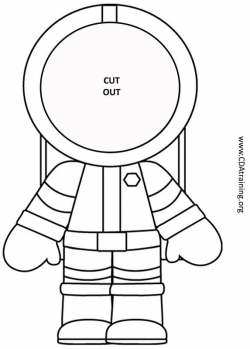 Astronaut Photo Craft - 123 Play-and-Learn! Child Care Basics ...
