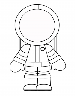 Printable template for the Astronaut Mini Book craft | VBS 2014 ...