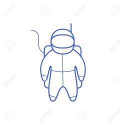 Free Drawn Astronaut simple, Download Free Clip Art on Owips.com