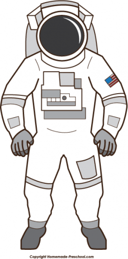 Astronaut clipart space suit - Pencil and in color astronaut clipart ...
