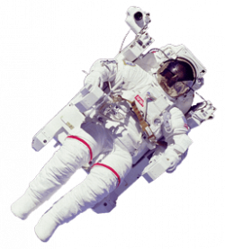 Astronaut In Space transparent PNG - StickPNG