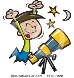 Astronomy Clipart #1077928 - Illustration by jtoons