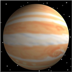 Clip Art: Planets: Jupiter 3D Color I abcteach.com | abcteach