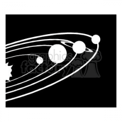 Royalty-Free Our solar system 371506 vector clip art image - EPS ...