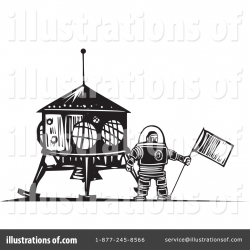 Space Exploration Clipart #1465854 - Illustration by xunantunich