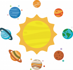 Solar System Planet Clip art - Astronomy solar system png ...