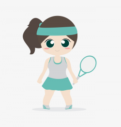 Badminton Female Athlete, Badminton Players, Cartoon Players ...