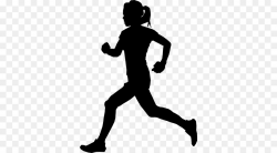 Person Cartoon clipart - Silhouette, Sports, Running ...