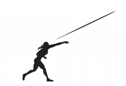Women's Javelin - Delivery, B&W | Clipart | Health and Physical ...