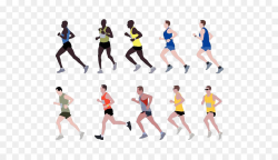Marathon Running Clip art - Running race png download - 600*502 ...