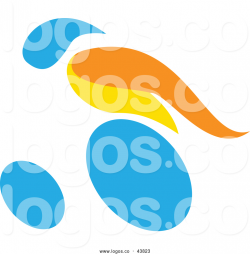 Logo of a Handicap Athlete Person Racing in a Wheelchair by ...