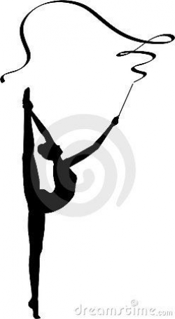 Rhythmic Gymnastics Ribbon Stock Illustrations – 152 Rhythmic ...