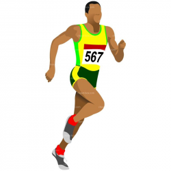 clipart athlete running | CLIPART ATHLET RUNNING | Royalty free ...